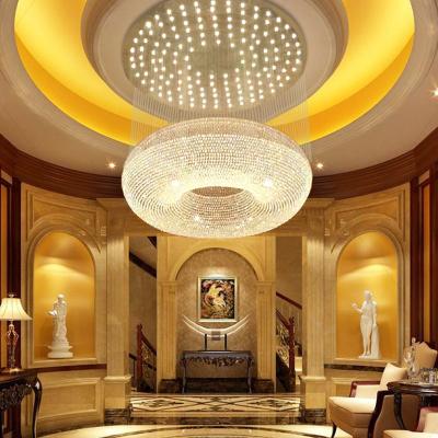 China Modern AJM Lighting Large Vintage Pendant Light Chandelier Modern Luxury Crystal for sale