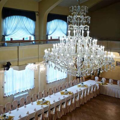 China Customized large modern banquet hall customization lighting hotel dining room chandelier for sale