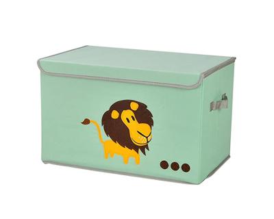 China Wholesale Viable Story Multifunctional Collapsible Book Cloth Cute Folding Bin Toy Storage Box for sale