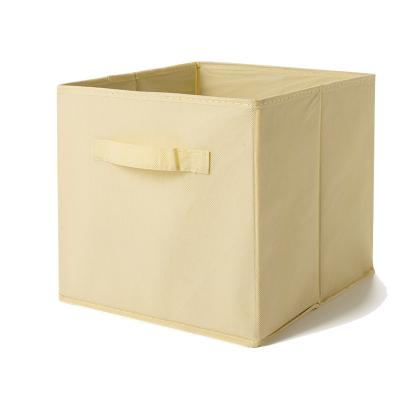 China Wholesale High Quality Viable Household Toy Foldable Collapse Fabric Storage Bins Storage Box for sale