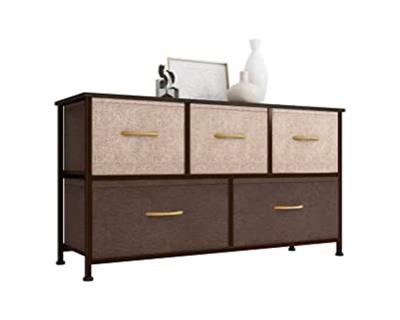 China Factory Direct Selling Minimalist Underwear Five Drawers Furniture Unit Dresser Cloth Storage Tower Drawers for sale