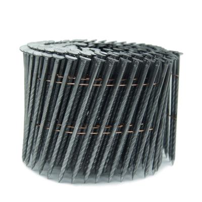 China Factory Direct Sales Flat 15 Degree Coil Nail Painted 3-1/4 Coils Sight Nails for sale