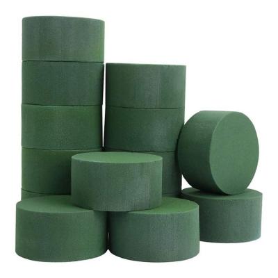 China Styrofoam Block Decorative Wet Flower DIY Flower Arrangement Kit Green Round Floral Foam Plastic Brick Supplies Rectangular for sale