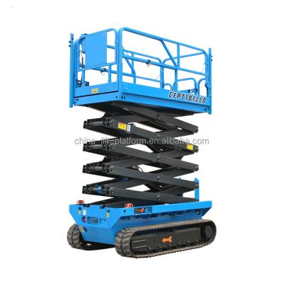 China Safety easy operation mobile crawler track scissor lift on taracks for sale for sale