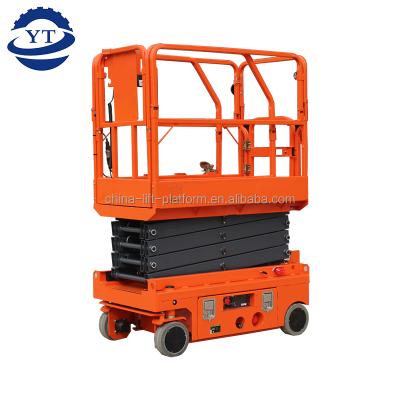 China Top Easy Value Convenience Safety Operation Self Propelled Scissor Lift 8m To 13.8m Scissor Lift China for sale