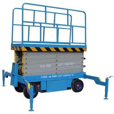 China High Quality Safety Easy Operation Convenience Hydraulic Electric Mobile Lift Table Scissor Lift for sale