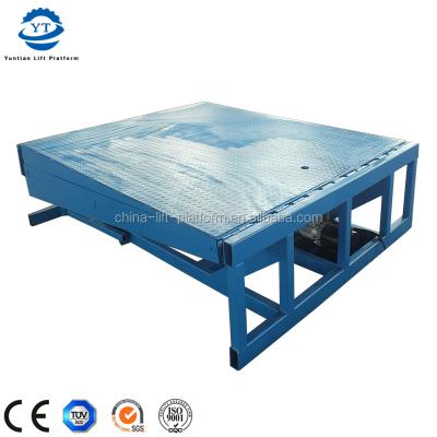 China Easy Operation Safety Convenience Trailers Loading Ramps Electric Stationary Hydraulic Dock Leveler For Warehouse Lift Cargo for sale