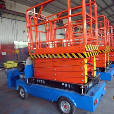 China Garment Shops Hydraulic Electric Lift Table Truck Mounted Scissor Lift Table For Maintenance for sale