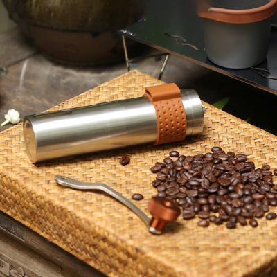 China Multifunctional Professional Ceramic Grinding Stainless Portable Manual Burr Coffee Grinder RV Home Core for sale