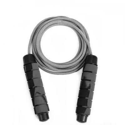 China Popular PP+EVA+Polyester (Cotton Rope) Foam Handle Gear Supporting Skipping Jump Rope For Fitness for sale