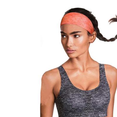 China Universal Running Headband Anti Slip Yoga Fitness Elastic Sports Sweat Headband for sale