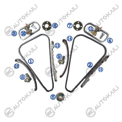 China Kit de cadena de tiempo para Ford Thunderbird V8 3.9L 3949cc 02-06 en venta