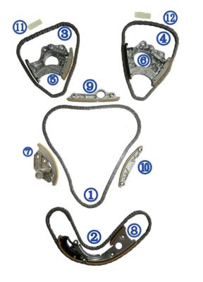 China Timing Chain Assembly AUDI 3.0TFSI 06E109465BC for sale