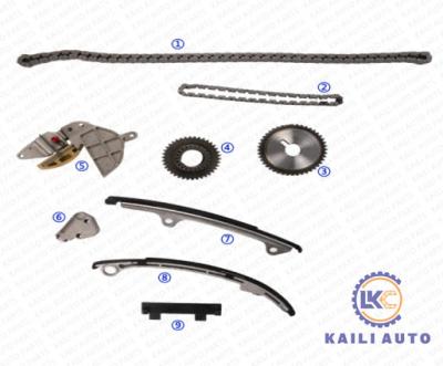 China De Timingsketen van QR20 2.0L NISSAN ALTIMA Uitrustingsprimera P12 x-SLEEP T30 13028-6N201 9*164L 13070-6N215 Te koop