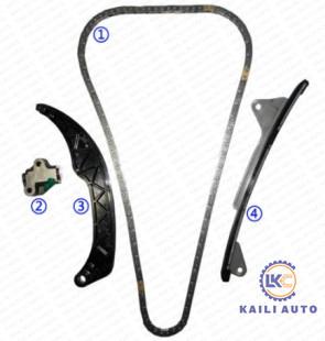 China Equipo de cadena 13506-0Y010 128L 13540-47030 de la sincronización de 2NR 3NR TOYOTA YARIS en venta