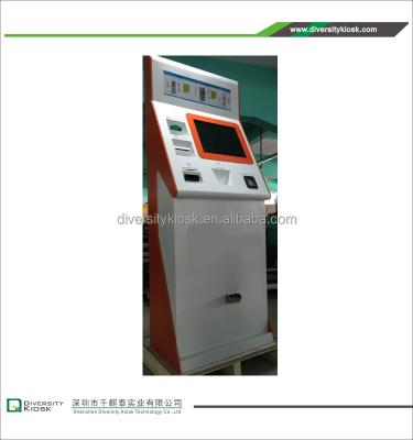 China Multiple Currency Exchange Kiosk Bill Payment Software Gateway With Forex Rate W601 * D404 * H1975 MM for sale