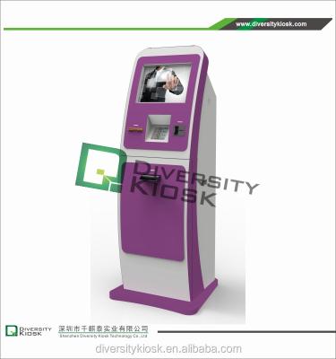 China hotel check in kiosk touch screen self service machine DK-D3601 for sale