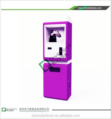 China elegent looking cash recycler system integrated kiosk bill payment kiosk W540*D400*H1810 for sale