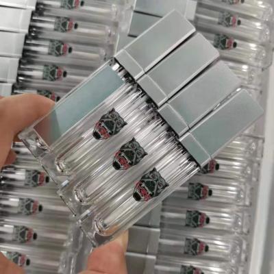 China Good quality new arrival led light lip gloss packaging bottle container empty lip gloss tube lip gloss tube with mirror for sale