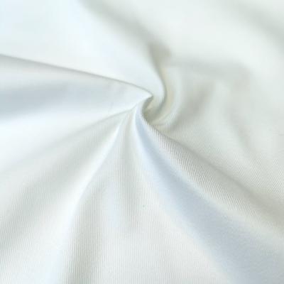 China Factory Wholesale T/C 65/35 Shrink-Resistant White Thready Chef Uniform Fabric for sale