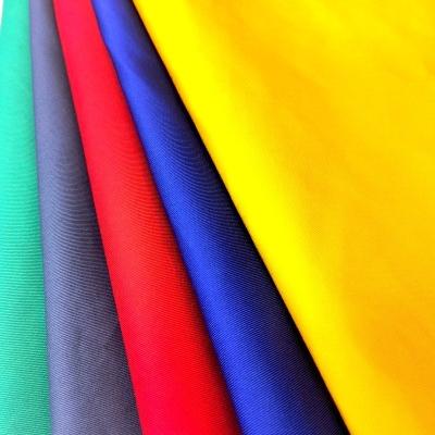 China Factory Wholesale Solid Color C/T 60/40 Twill 240gsm Anti-Shrink Fabric Shrink-Resistant For Workwear Coveralls for sale