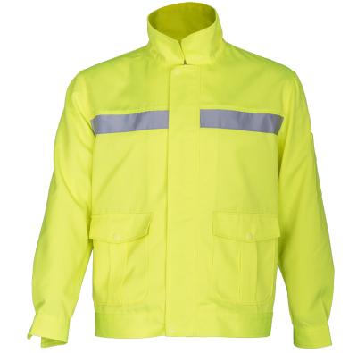 China Wholesale Fluorescent 250gsm Twill Fluorescent Fabric For High Visibility Security Uniform for sale