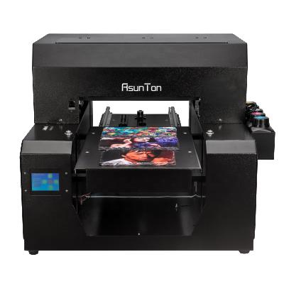 China RSUNTON A3 Digital UV Flatbed Printer a4 UV Printing Machine Price for Christmas Gift card, Phone case, Bottle for sale