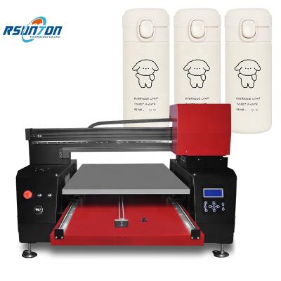 China UV Inkjet Phone Case Printing Machine Plastic Card UV Printer With Varnish Effect Te koop