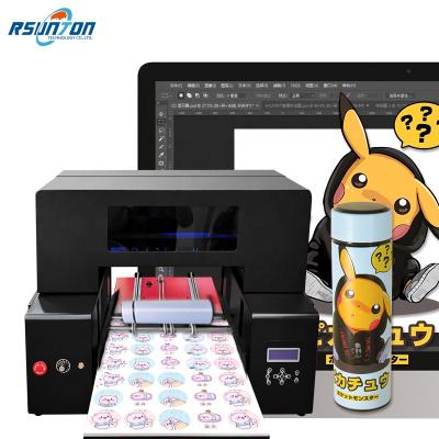 中国 A3 Size Roll UV Printer 3D Printing Machine Glass Bottle UV Printer Machine 販売のため