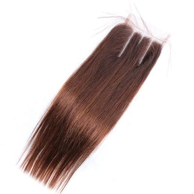 China Wholesale Hot Selling Silky Straight Cuticle Aligned Silky Straight Top Lace Closure for sale