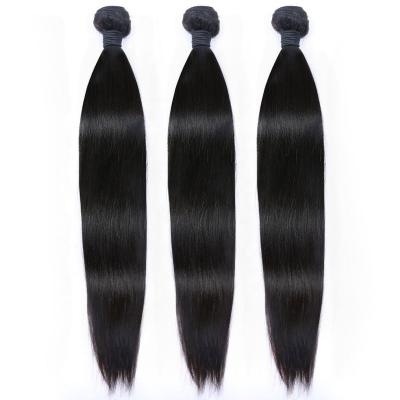 China Silky Straight Wave 1 Bundles Silky Straight Brazilian Hair , Cuticle Aligned Brazilian Straight Hair Weave Bundles for sale