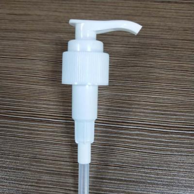 China Non Spill 24/410 White Plastic Lotion Pump Pump Dispenser for sale