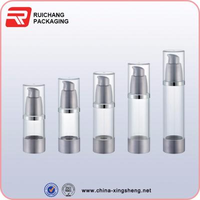 China Newest Personal Care Transparent Airless Bottle, For Cosmetic Packaging for sale