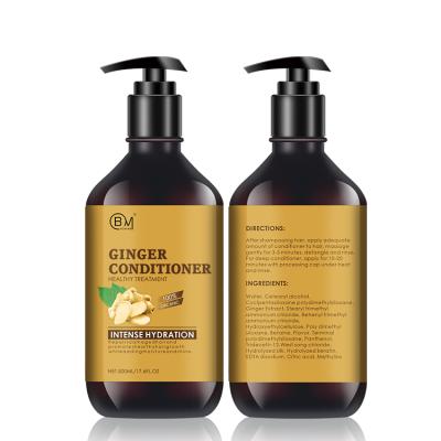 China Loss Prevention Free Sample Sulfate Free Ginger Hair Growth Shampoo And Conditioner Private Label for sale