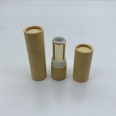 China Recycled Materials Hot Sale Cardboard Container Creative Recyclable Lipstick Packaging Twist Up Paper Tube for sale