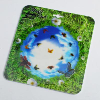 China Recycled Custom Multi Designs Changing 3d PP Lenticular Plastic Mouse Pads for sale