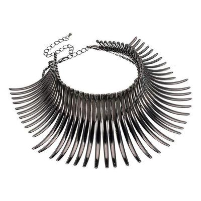 China CLASSIC African Sparkle Shape Fringe Canine Collar for sale