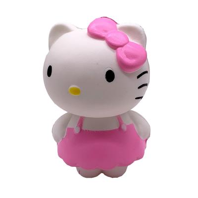 China New Fashionable Toy Cream Scented Squishy Cat Small Toys Slow Rising Stress Relieve for sale