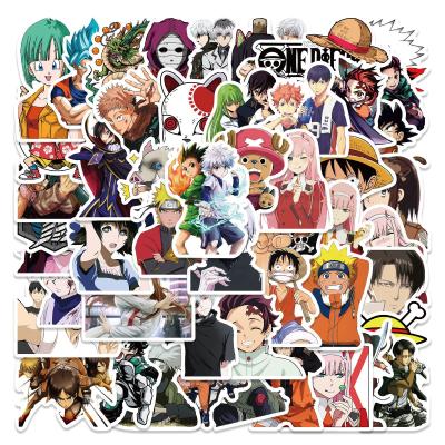 China Waterproof+Eco-friendly 50 Pcs / Bag Sticker Waterproof Anime Mixed Pack Stickers for sale