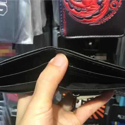 China Coin Pocket Letters Boys Wallet Card Holder Pulp Fiction Anti-theft Wallet Gift for sale