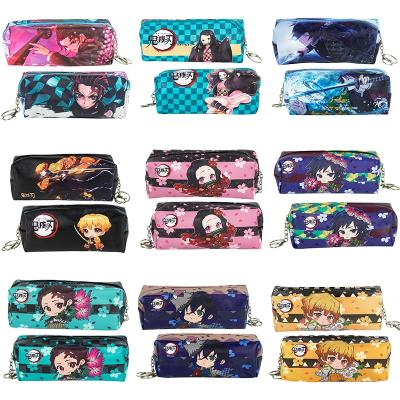 China Pencil Case 39 designs full 3d printing Kimetsu no Yaiba Kamado Tanjirou Kamado Nezuko anime pencil case for sale