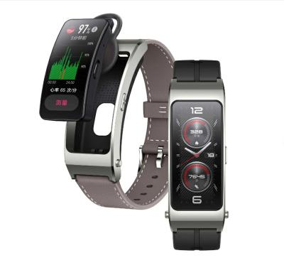 China Touch Screen Hot selling Hua-wei Band B7 HarmonyOS 2 100% new Wristband Support waterproof With Earbuds Hua-wei band B7 smart bracelet for sale