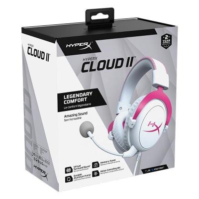 China Headphone Kingston Hy-per X Cloud || headset 3.5mm plug 1m 53mm wired earphone with microphone hesdphone for sale