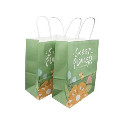 China Hot Sale Recycled Materials Factory Direct Take Away Food Bag for sale