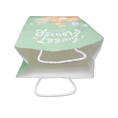 China Recycled Materials Good Quality Take Away Paper Bag for sale