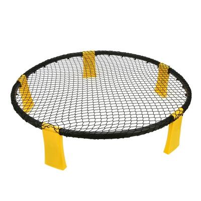 China Volleyball Playing Hot Sale Outdoor Backyard Beach Sports Throw Strikeball 3 Ball Game Team Mini Beach Volleyball Spike Ball Game Set for sale