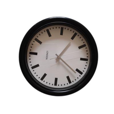 China Promotional Hot Selling 10 Inch Custom Quartz Battery Operated Gift Style Antique Wall Clock Manufacturers Round Cheap Plastic Antique Customized for sale