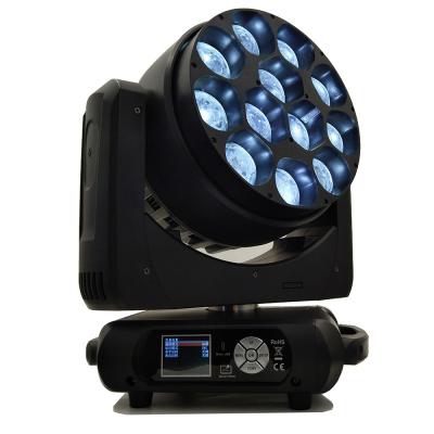 China LANDSCAPE DJ LED 12* 40w 4-in-1 led rgbw control function disco moving head buzz wash led stage lights for sale