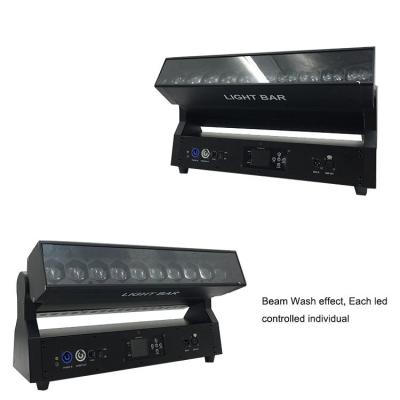 China Moving Bar DJ ZOOM Beam Bar Powercon In/Out LED Head Light 4in1 RGBW Wall Joint For Stage Light for sale