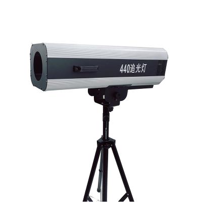 China The height of linear aperture is high power adjustable manual beam spotlight with bracket and case follow spot for wedding party light for sale